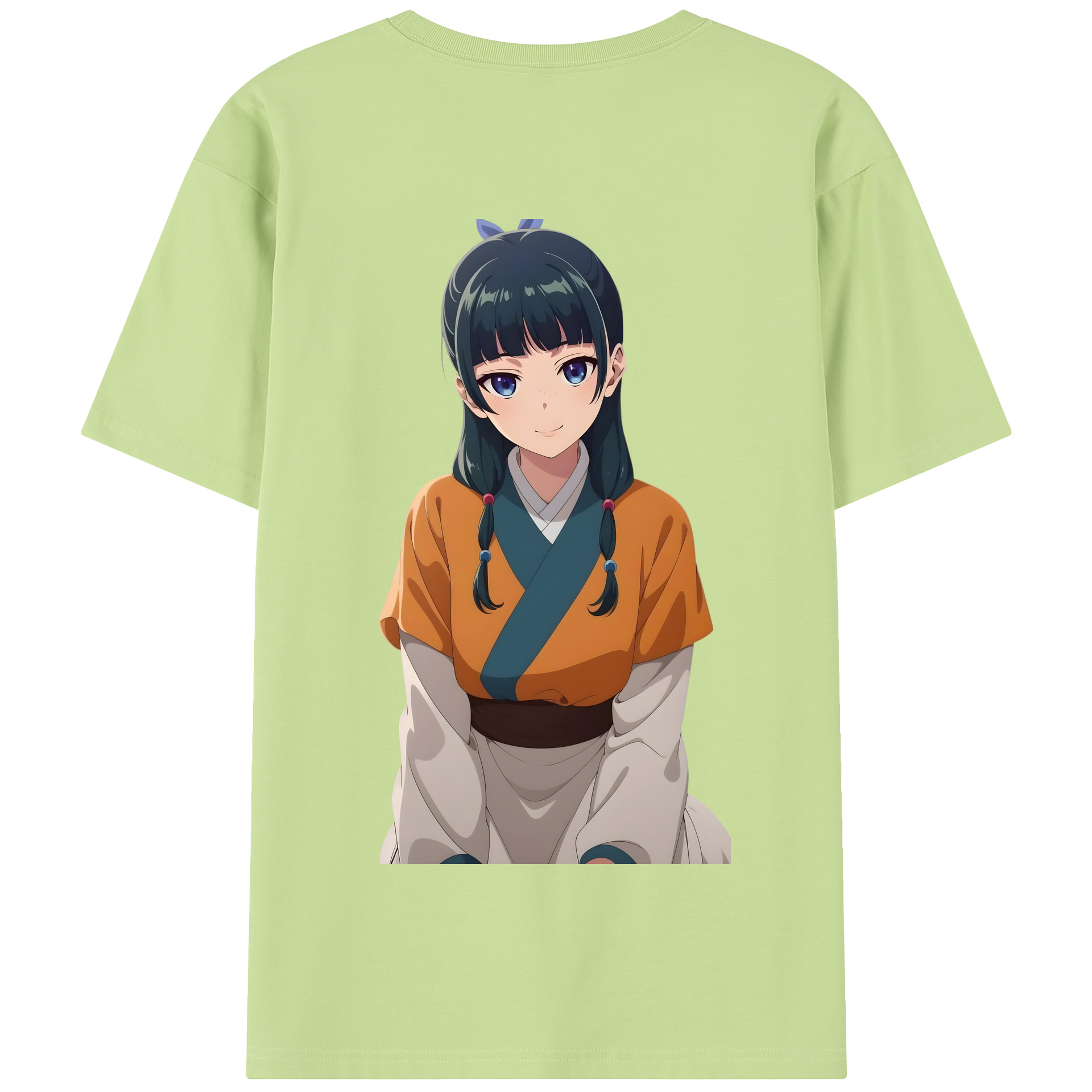 （画像用） 薬屋のひとりごと The Apothecary Diaries 綿100％半袖Tシャツ（背面プリント）